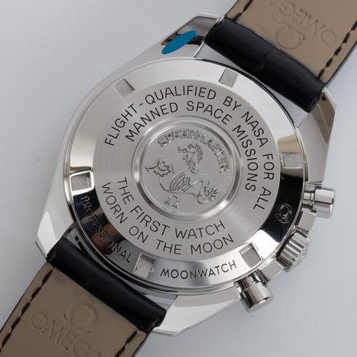 Caseback of Speedmaster Legendary Moonwatch