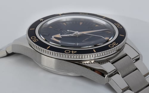 9' Side Shot of Seamaster 300 Master Co-Axial