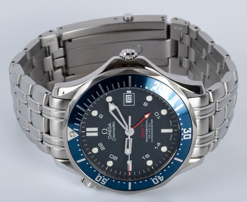 Front View of Seamaster Professional GMT Co-Axial