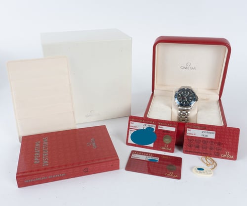 Box / Paper shot of Seamaster Professional GMT Co-Axial