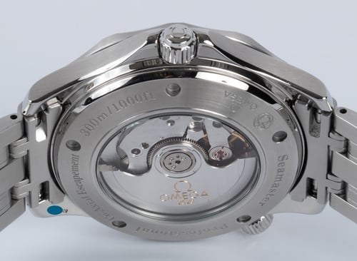 Caseback of Seamaster Professional GMT Co-Axial