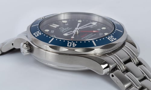 9' Side Shot of Seamaster Professional GMT Co-Axial