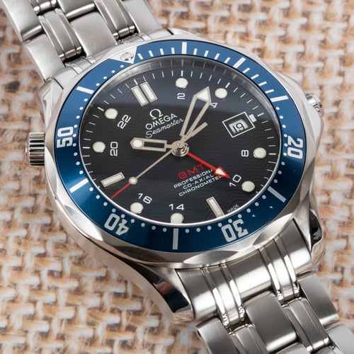 Stylied photo of  of Seamaster Professional GMT Co-Axial