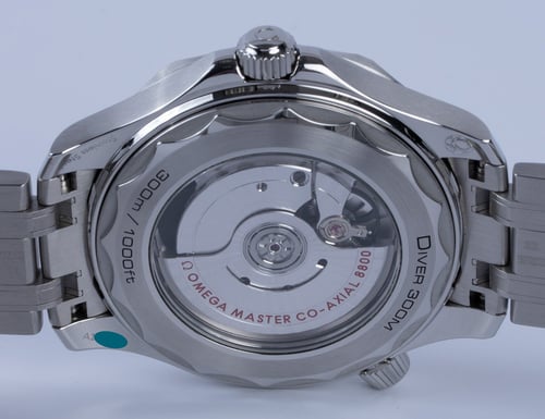 Caseback of Seamaster Diver 300M
