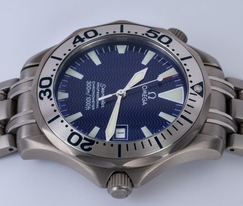 Crown Side Shot of Seamaster Professional