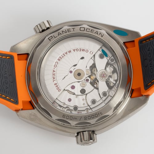Caseback of Seamaster Planet Ocean Master 43.5MM