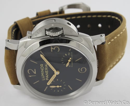 Front View of Luminor 1950 47 Power Reserve