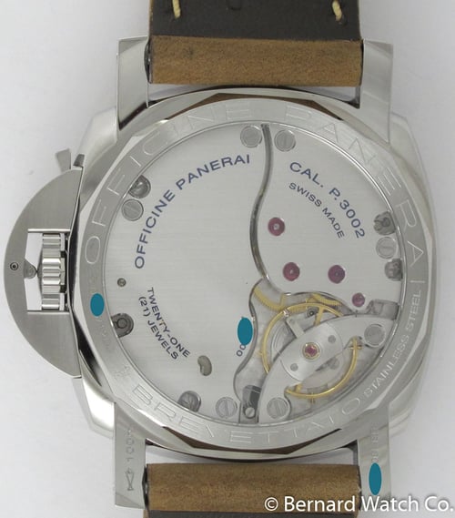 Caseback of Luminor 1950 47 Power Reserve