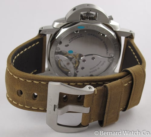 Rear / Band View of Luminor 1950 47 Power Reserve