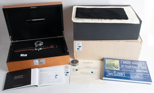 Box / Paper shot of Radiomir 3-Days Acciaio