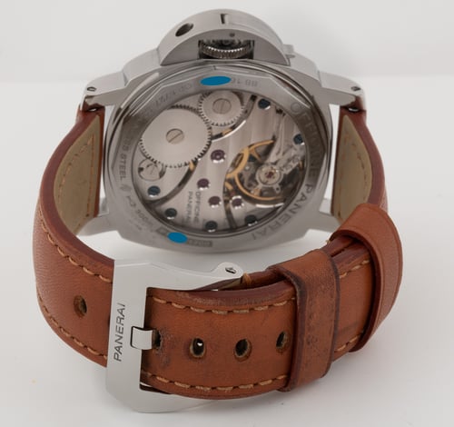 Rear / Band View of Luminor Marina 'Sandwich Dial'