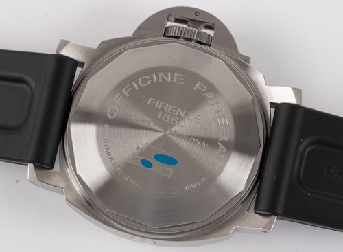 Caseback of Luminor Submersible 'La Bomba'