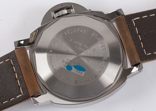 Caseback of Luminor GMT