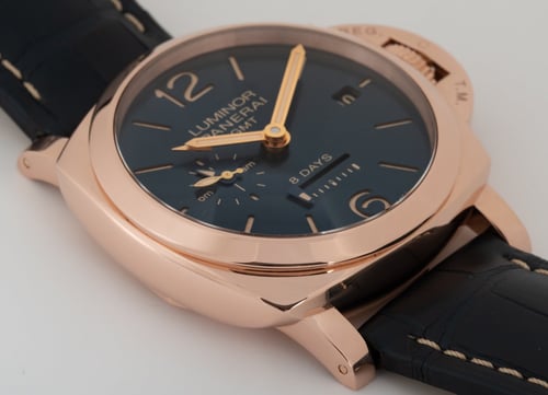 9' Side Shot of Luminor 1950 GMT 8 Days 'Pijnenburg' Limited Edition