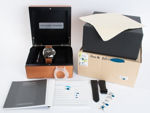 Box / Paper shot of Luminor 1950 3 Days