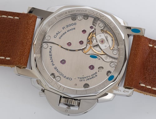Caseback of Luminor 1950 3 Days