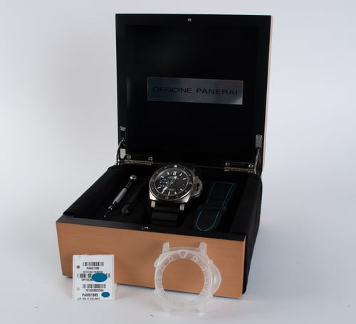 Box / Paper shot of Luminor Submersible 1950 Amagnetic