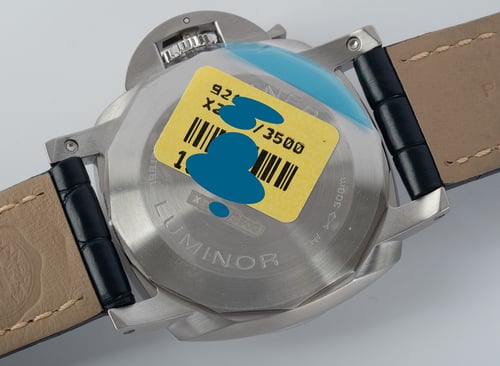 Caseback of Luminor Marina 1950 3 Days