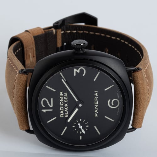 Front View of Radiomir Black Seal