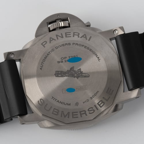 Caseback of Luminor Submersible 47MM