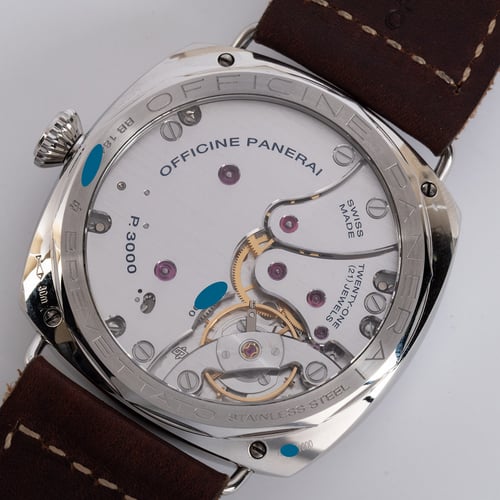 Caseback of Radiomir 47mm