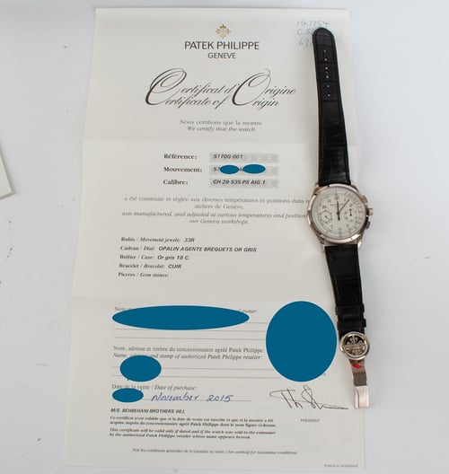 Paper shot of Chronograph