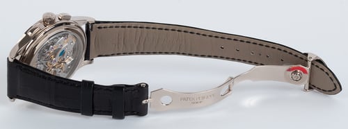 Open Clasp Shot of Chronograph