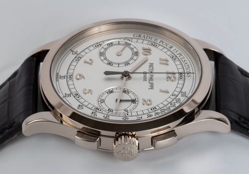 Crown Side Shot of Chronograph