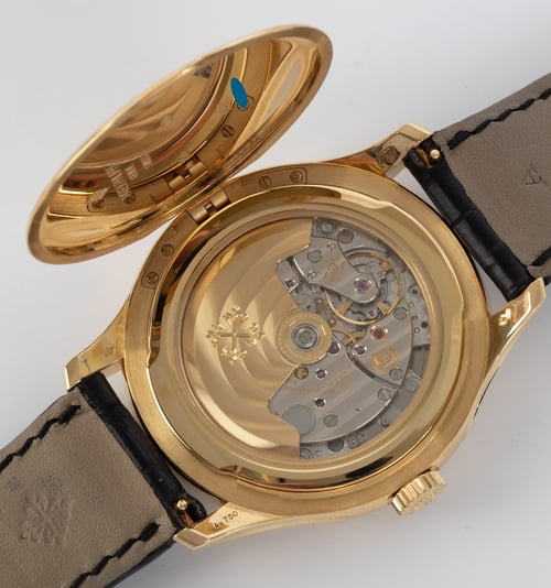 Caseback of Calatrava Date