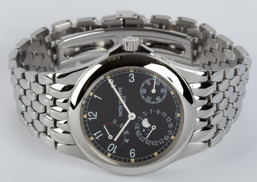 Front View of Neptune Moonphase Power Reserve