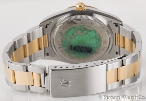 Rear / Band View of Oyster Perpetual