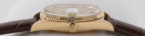 Crown Side Shot of Datejust