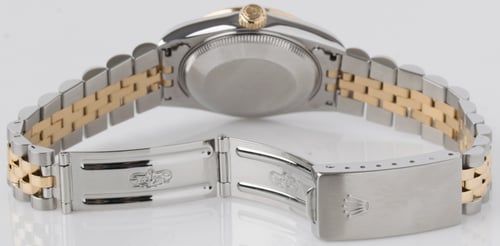 Open Clasp Shot of Datejust Midsize