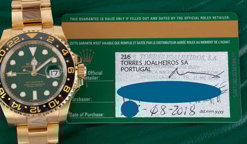 Paper shot of GMT-Master II