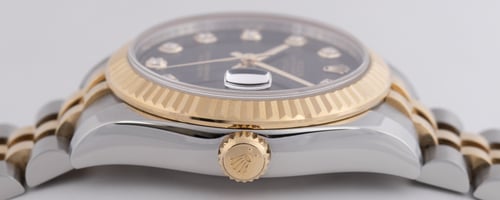 Crown Side Shot of Datejust Midsize 31MM