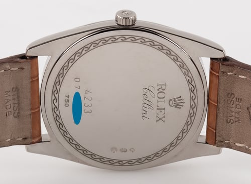 Caseback of Cellini Danaos