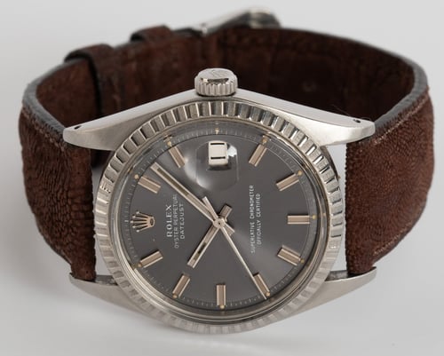 Front View of Datejust 'Wide Boy Sigma'