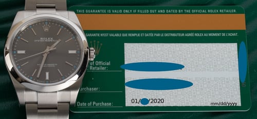 Paper shot of Oyster Perpetual 39