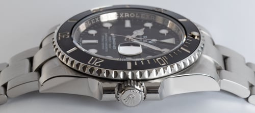 Crown Side Shot of Submariner Date