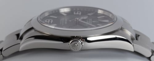 Crown Side Shot of Explorer 39MM 'Full Lume'