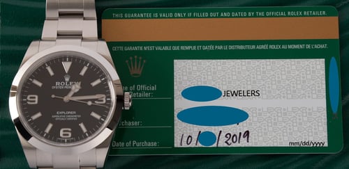 Paper shot of Explorer 39MM 'Full Lume'