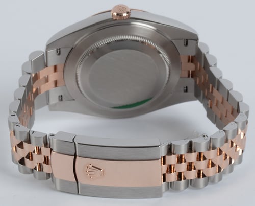 Rear / Band View of Datejust 41 'Wimbledon'