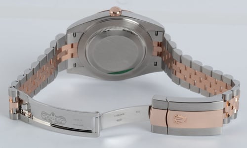 Open Clasp Shot of Datejust 41 'Wimbledon'