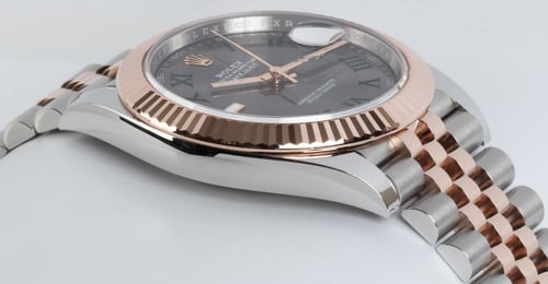 9' Side Shot of Datejust 41 'Wimbledon'