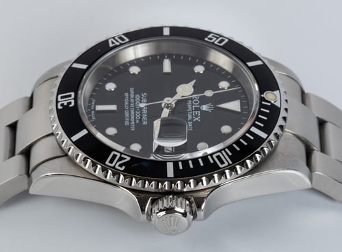 Crown Side Shot of Submariner Date