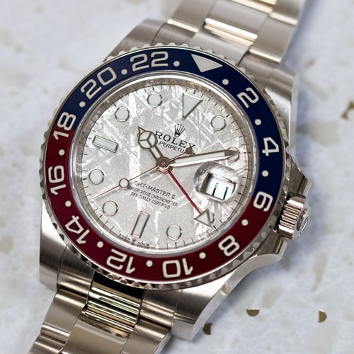 Stylied photo of  of GMT-Master II 'Meteorite'