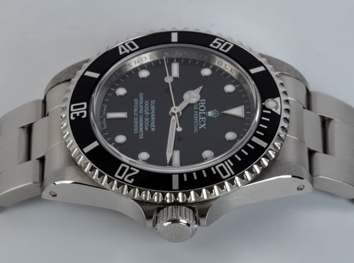 Crown Side Shot of Submariner '4 Lines'