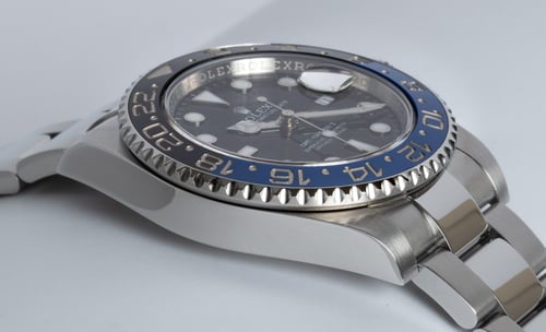 9' Side Shot of GMT-Master II BLNR 'Batman'
