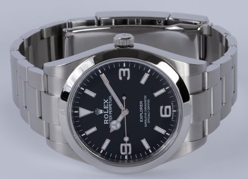 Front View of Explorer 39MM 'MK2' 'Full Lume'