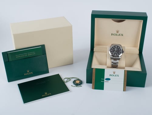 Box / Paper shot of Explorer 39MM 'MK2' 'Full Lume'